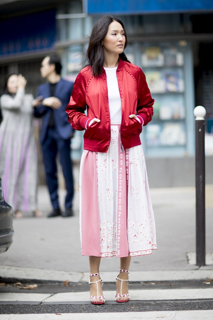 street style red