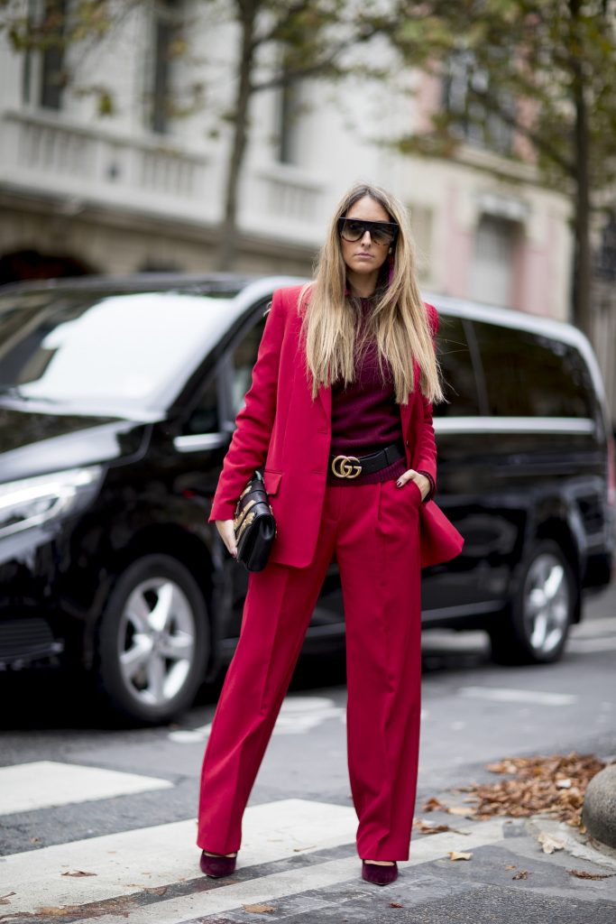 street style red