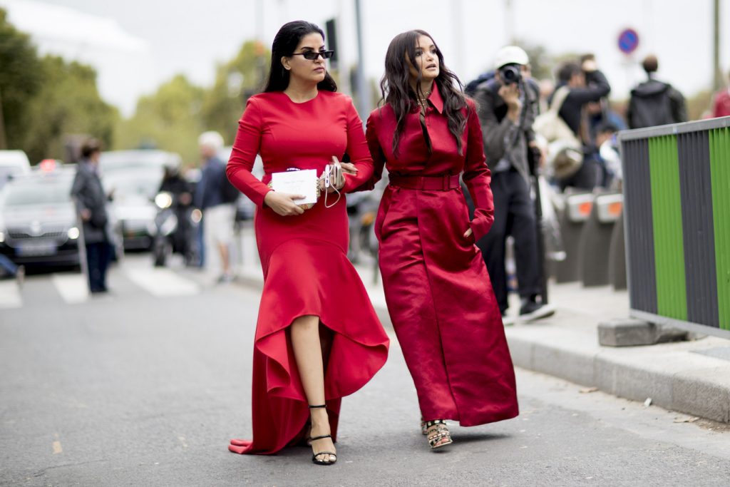 street style red