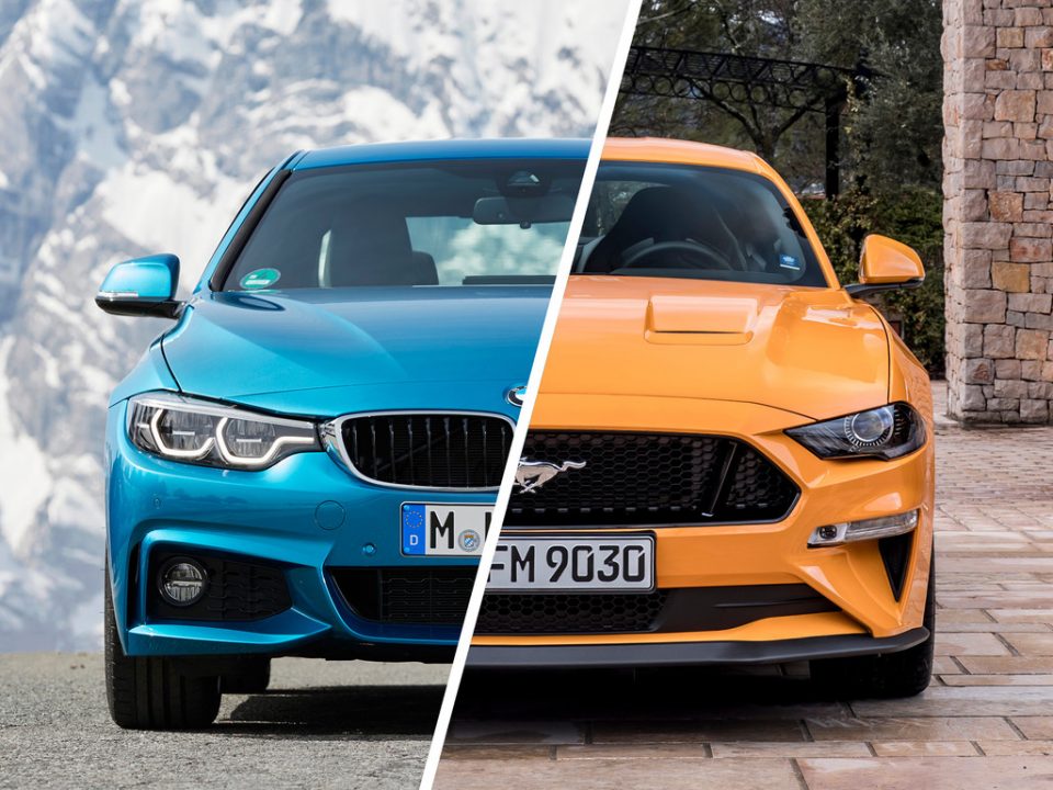 Ford Mustang vs BMW Series 4