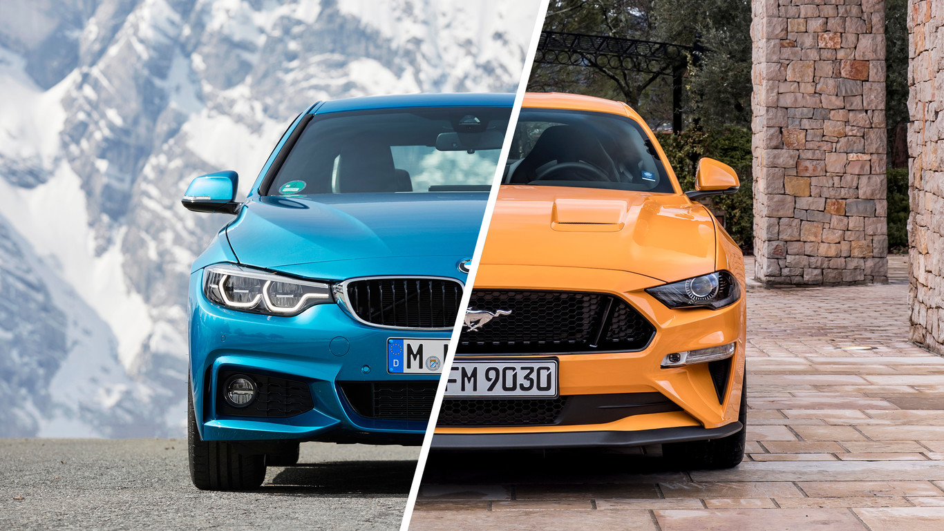 Ford Mustang vs BMW Series 4