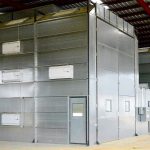 What are the principles of spray booth