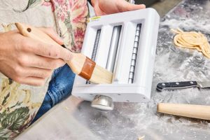 How to clean pasta roller before first use