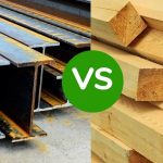 What is the weight difference between wood and metal studs