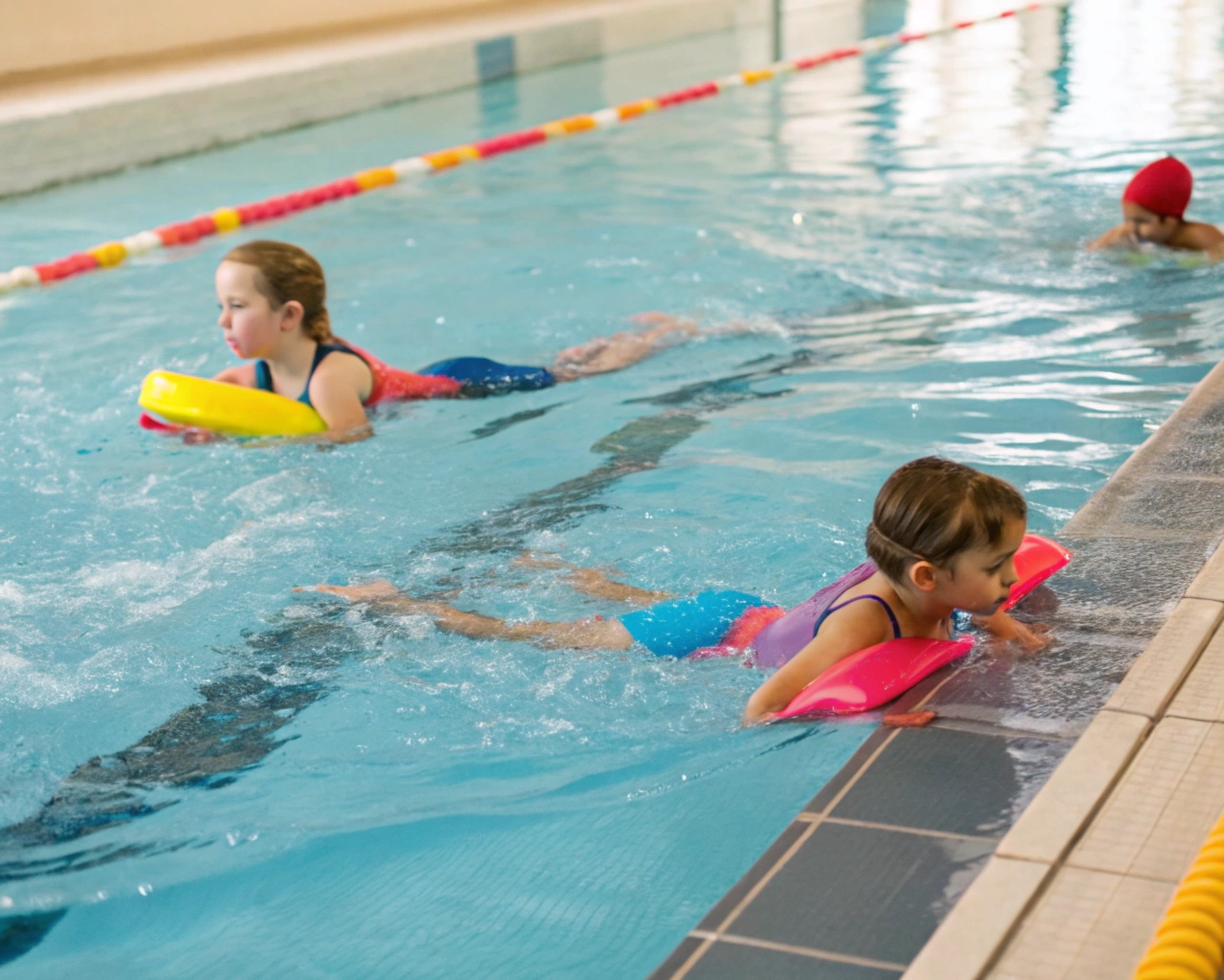 How to help kids transition between skill levels with swimming lessons in Alexandria Kingstowne, VA. Learn how expert coaching builds confidence and technique.