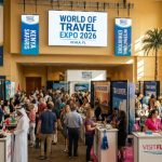 International travel exhibitors at World of Travel Expo 2026 Ocala Florida