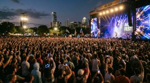 ACL Fest 2026 crowd at Zilker Park Austin during headliner performance