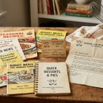 Vintage Cooking Club of America membership materials and recipe publications
